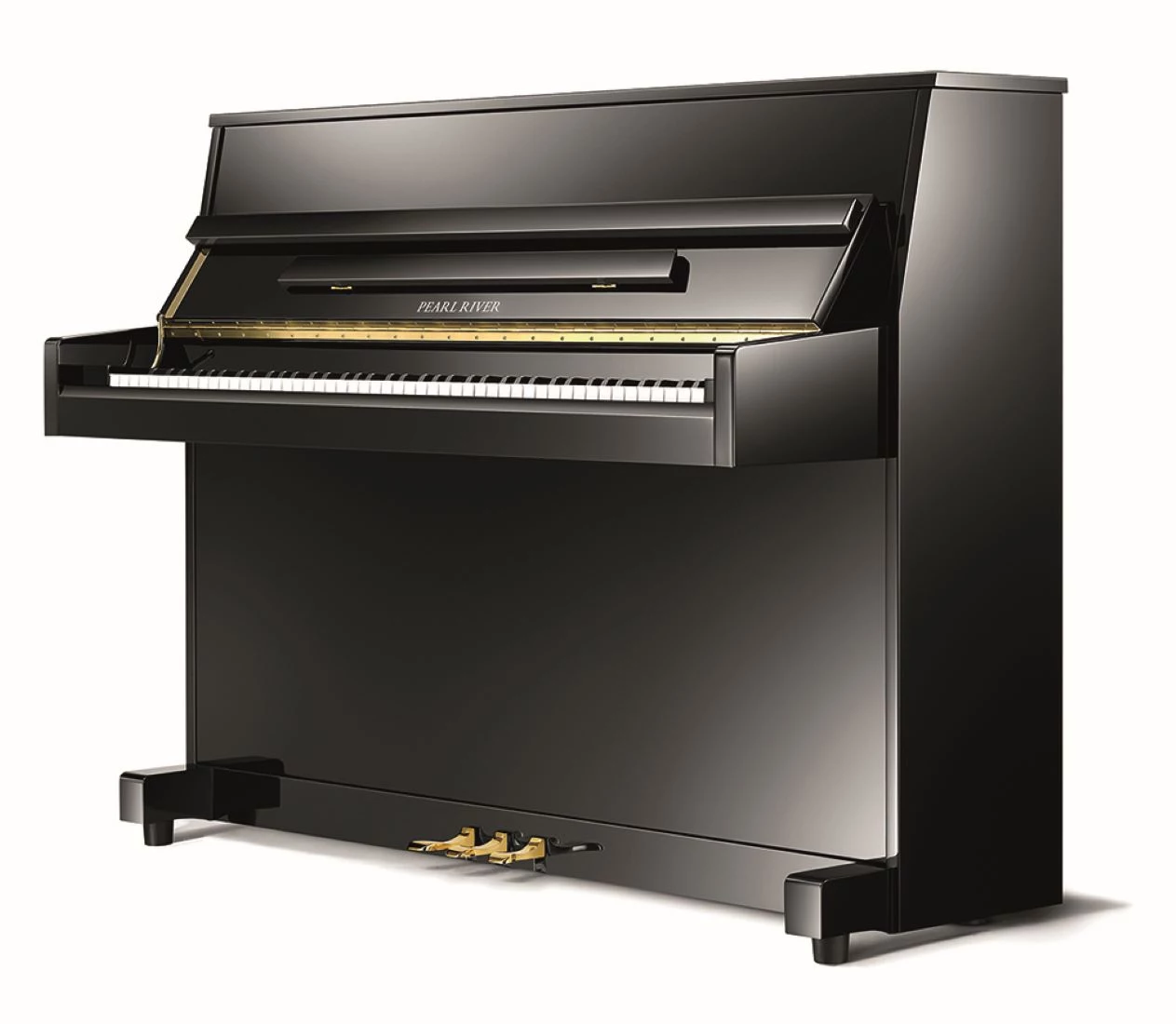 Акустическое пианино Pearl River QU1-UP109D BK