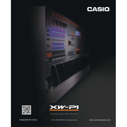 Синтезатор Casio XW-P1
