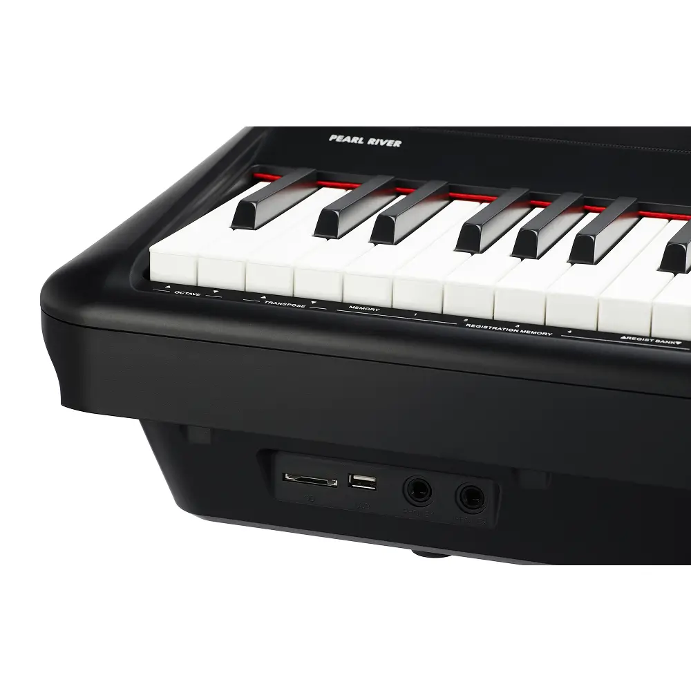 Цифровое пианино Pearl River P200 BK + стойка WS-20 BK + педальный блок EP-20 BK
