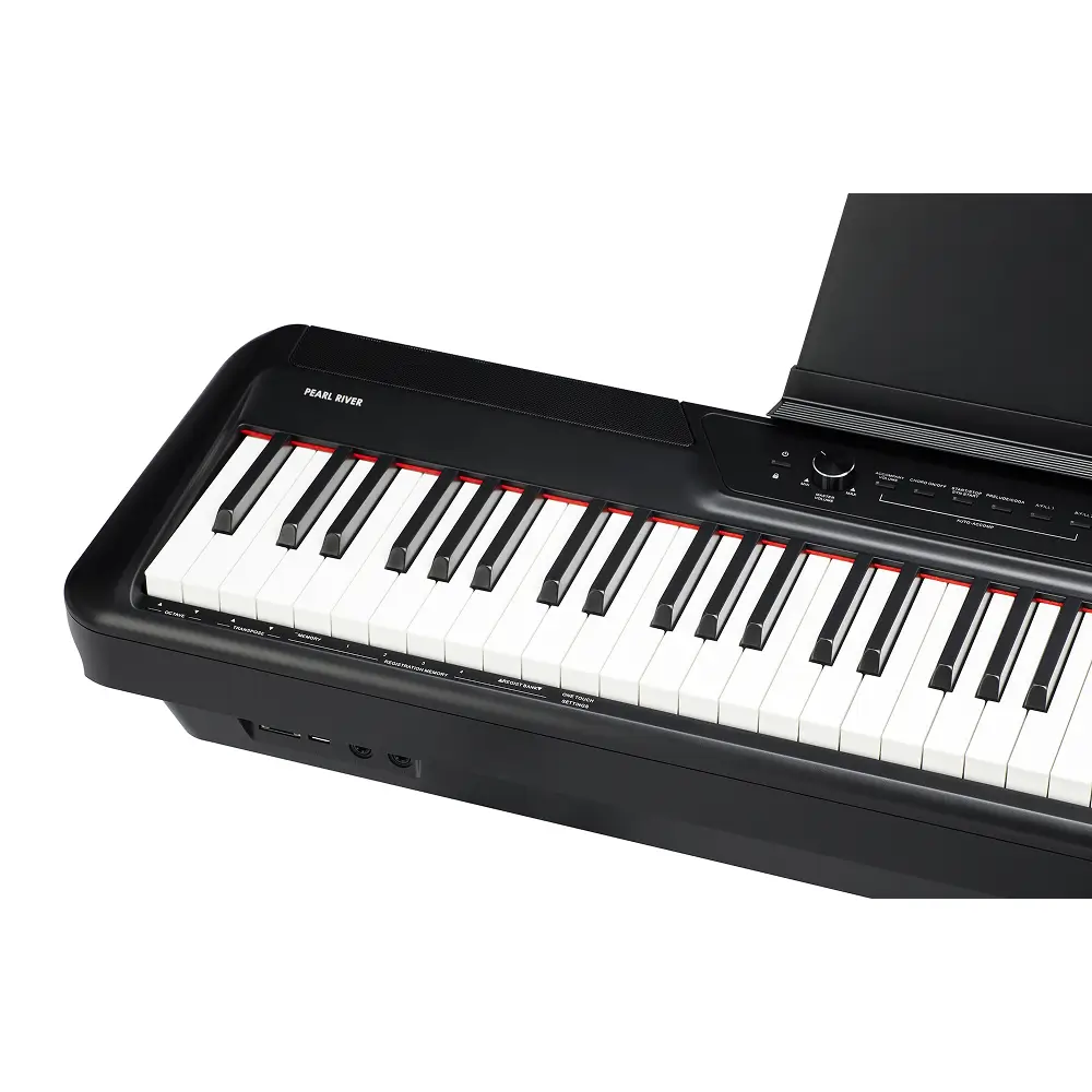 Цифровое пианино Pearl River P200 BK + стойка WS-20 BK + педальный блок EP-20 BK