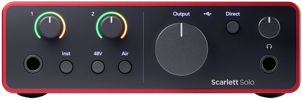 Звуковая карта Focusrite Scarlett Solo 4rd Gen