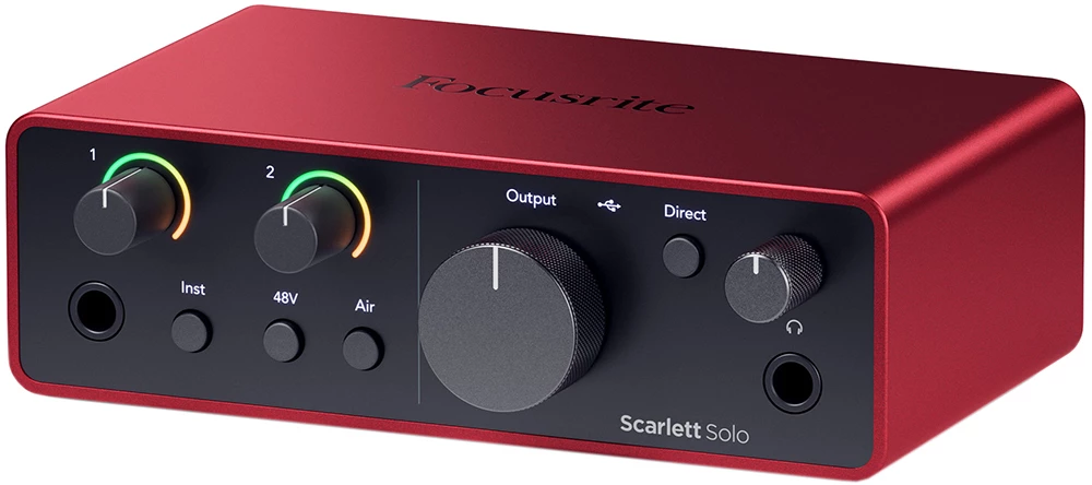 Звуковая карта Focusrite Scarlett Solo 4rd Gen