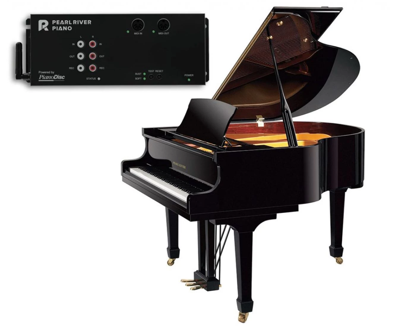 Акустический рояль Pearl River GP188A BK