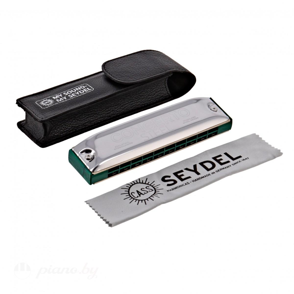 Губная гармошка Seydel 31401C Concerto Steel C
