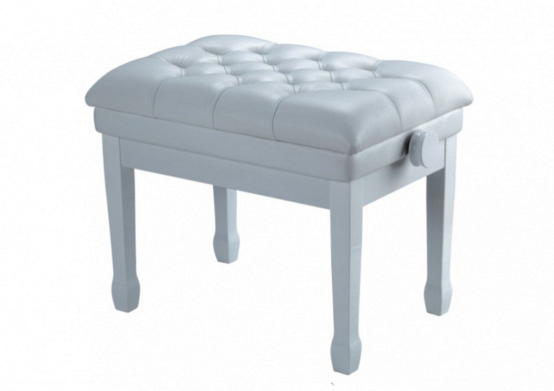 Банкетка для фортепиано Fotura Max 6 White PE