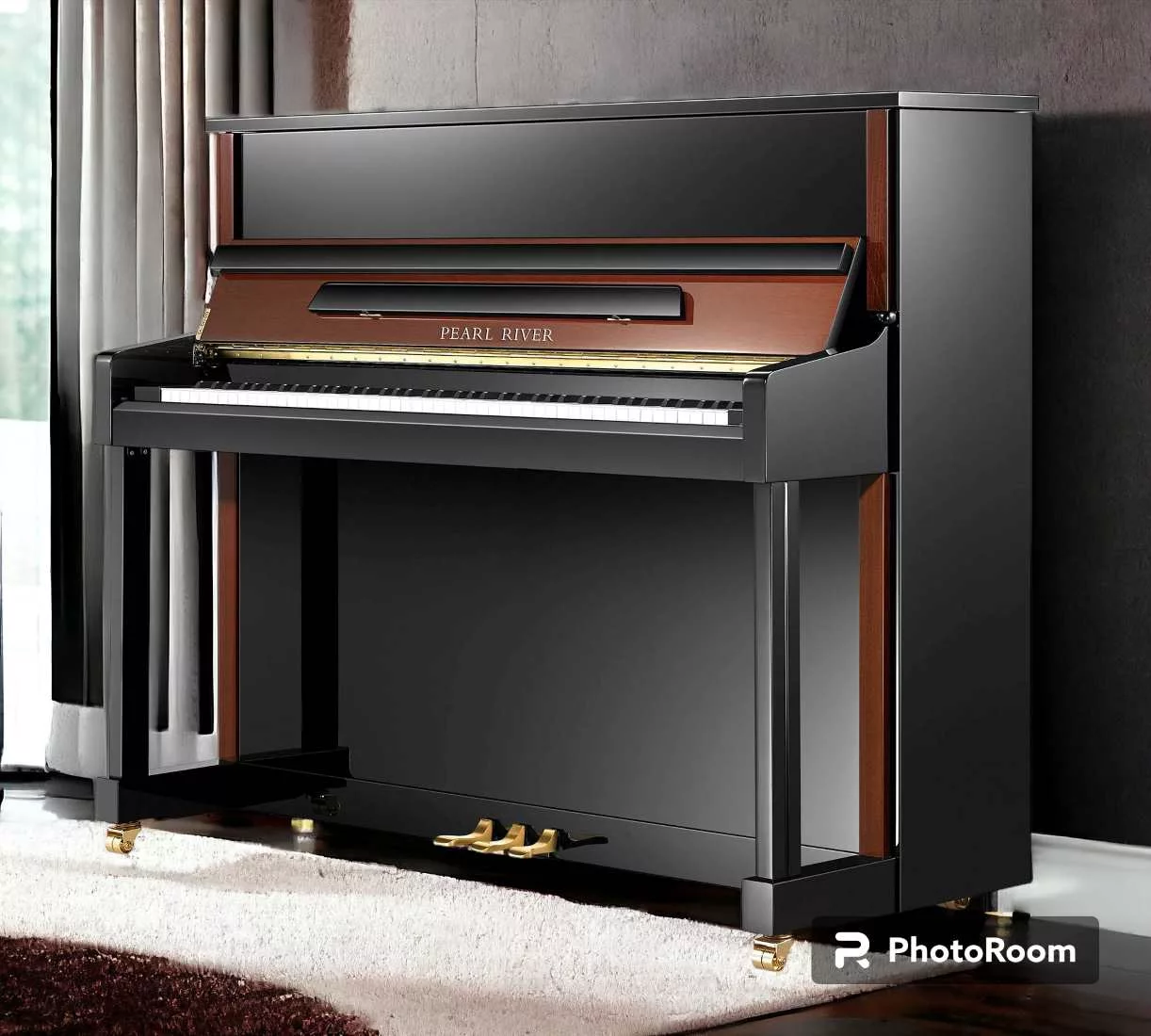 Акустическое пианино Pearl River QU1-PE121 BK