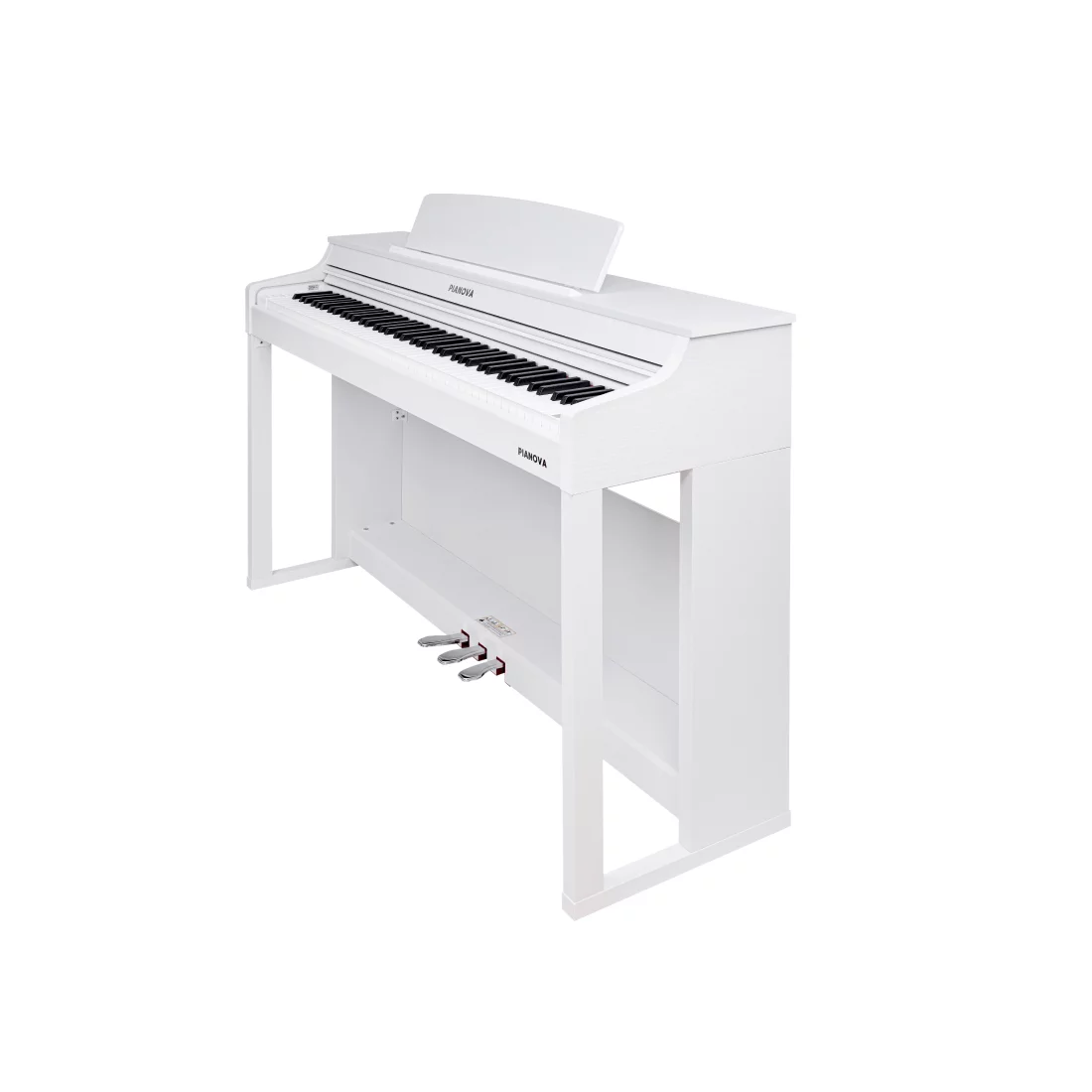 Комплект: Пианино PIANOVA MA-810 WH + Банкетка + Наушники