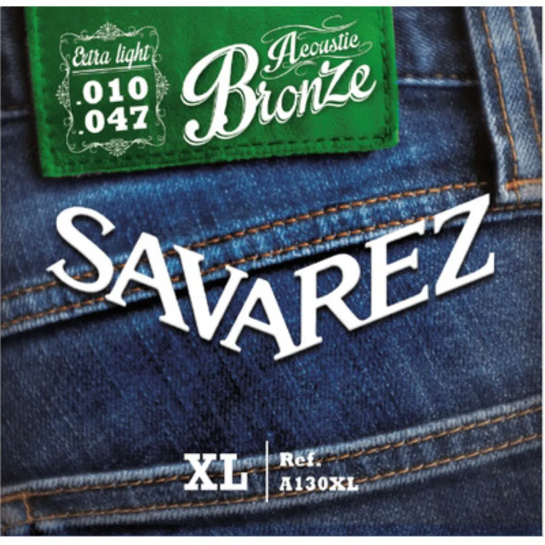 Струны для акустической гитары Savarez A130XL (10-47)