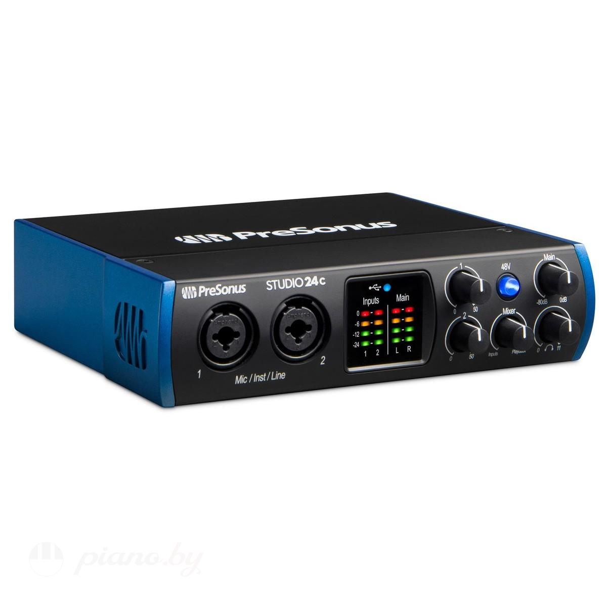 Звуковая карта PreSonus Studio 24c