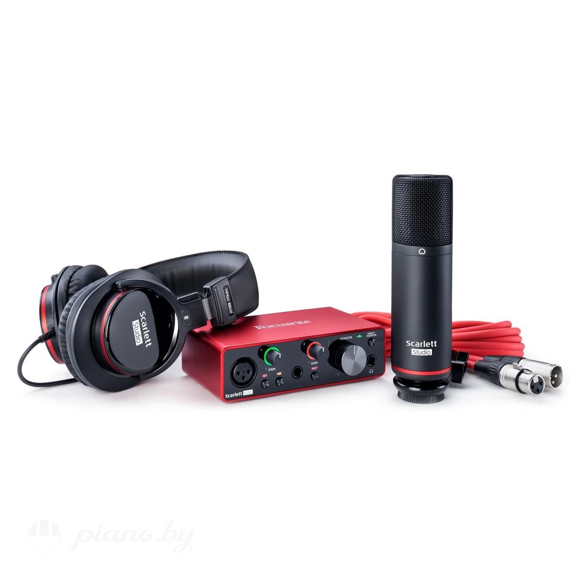 Комплект: Focusrite Scarlett Solo Studio 3rd Gen