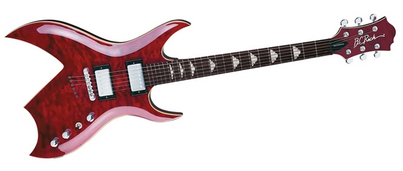 Форма электрической гитары BC Rich
