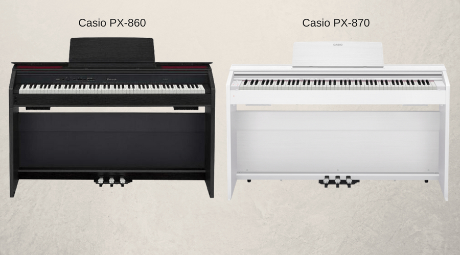Пианино Casio PX-870 и PX-860