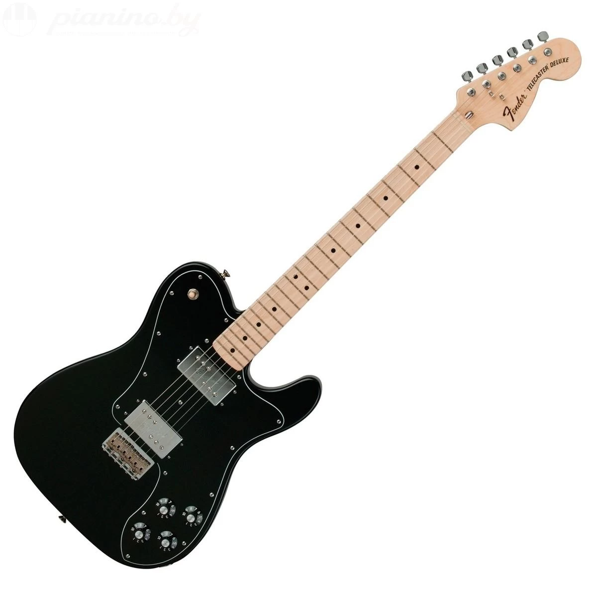 Fender '72 Tele Deluxe MN Black – купить на Piano.by