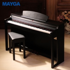 Цифровое пианино MAYGA MH-20 BK  + Банкетка + Наушники
