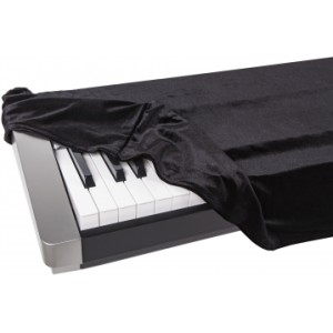 Накидка бархатная черная для цифровых пианино Slim