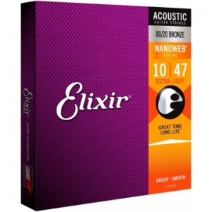 Струны для акустической гитары Elixir 11002