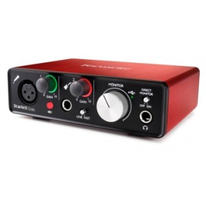 Звуковая карта Focusrite Scarlett Solo (2nd Gen)