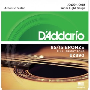 Струны для акустической гитары D`addario EZ890