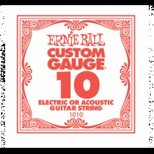 Струна для электро и акустических гитар Ernie Ball 1010