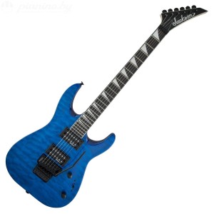 Электрогитара Jackson JS Series Dinky Arch Top JS32Q Transparent Blue