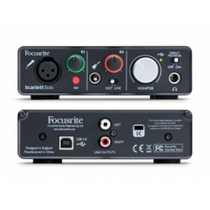 Звуковая карта Focusrite Scarlett Solo USB