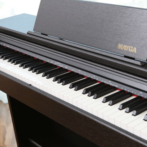 Цифровое пианино Mayga MP-17 BK + Банкетка + Наушники