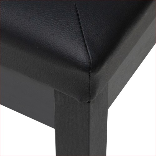 Банкетка для фортепиано KB011 Black PE