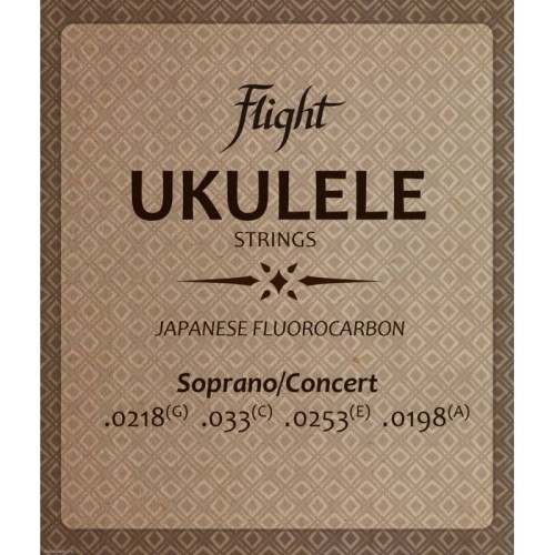 Струны для укулеле Flight FUSSC100 – Сопрано/Концерт