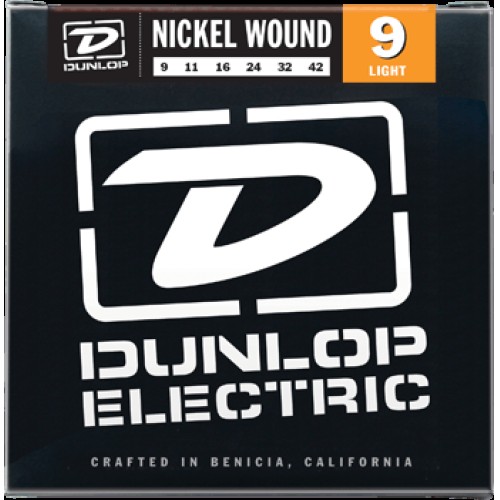 Струны для электрогитары DUNLOP Nickel Wound Light (9-42)