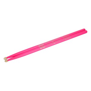 Барабанные палочки HUN Fluorescent Series 5A (орех гикори, розовые)