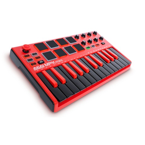MIDI-клавиатура Akai PRO MPK MINI RED MK2 USB
