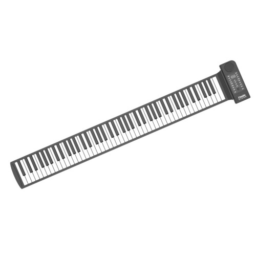 Гибкое пианино BeatHoven PU88M Black and White
