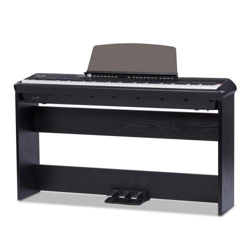 Цифровое пианино Pearl River P200 BK + стойка WS-20 BK + педальный блок EP-20 BK