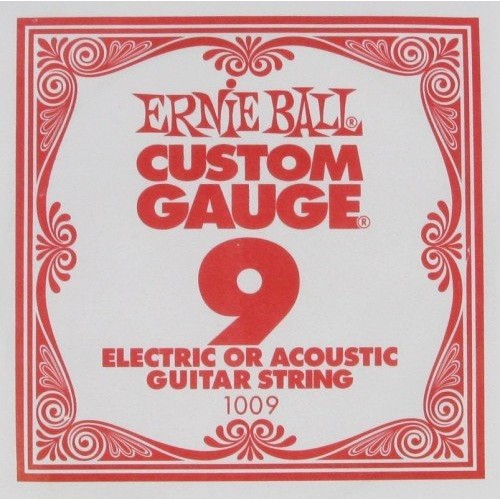 Струна для электро и акустических гитар Ernie Ball 1009