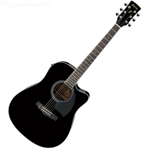 Электроакустическая гитара Ibanez PF15ECE-BK-1