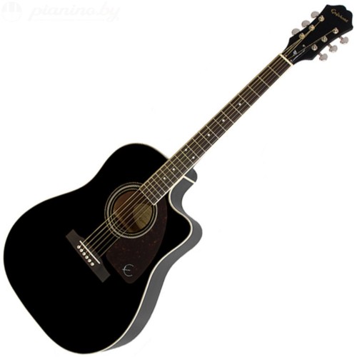 Гитара акустическая Epiphone AJ-220SCE Ebony-1