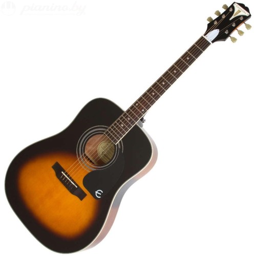 Гитара акустическая Epiphone PRO-1 Plus Acoustic Vintage Sunburst-1