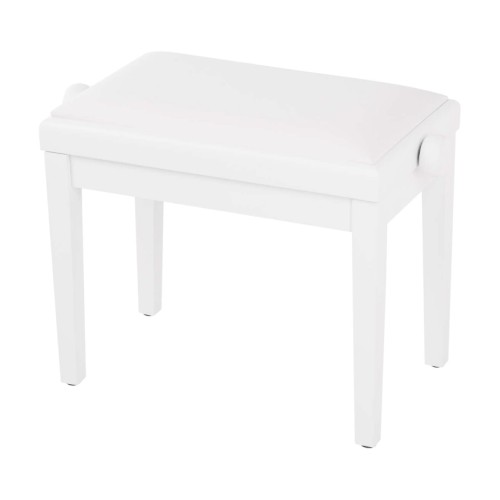 Банкетка для фортепиано KB023 White