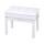 Банкетка для фортепиано KB031 White