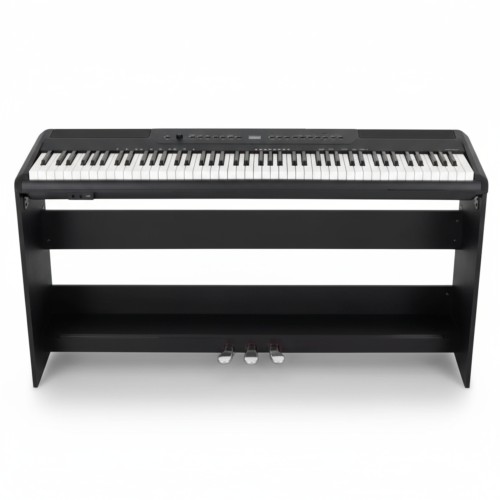 Комплект: Пианино PIANOVA MA-80 BK + Деревянная стойка + 3 Педали + Наушники