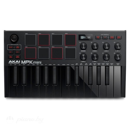 MIDI-клавиатура Akai Pro MPK Mini MK3 Black-2