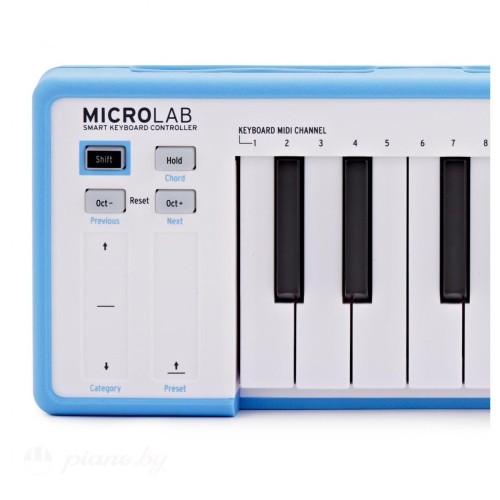 MIDI-клавиатура Arturia MicroLab Blue-4