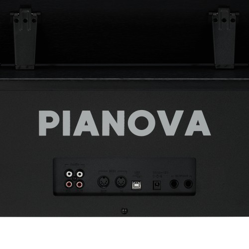 Комплект: Пианино PIANOVA MA-800 BK + Банкетка + Наушники