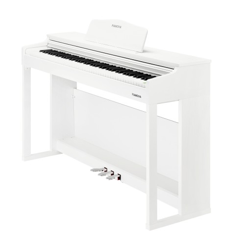 Комплект: Пианино PIANOVA MA-800 WH + Банкетка + Наушники