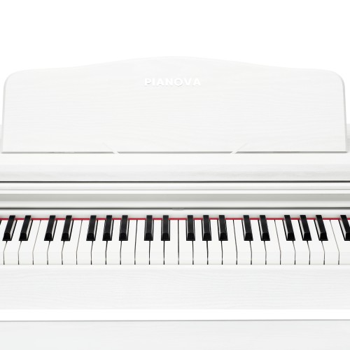 Комплект: Пианино PIANOVA MA-800 WH + Банкетка + Наушники
