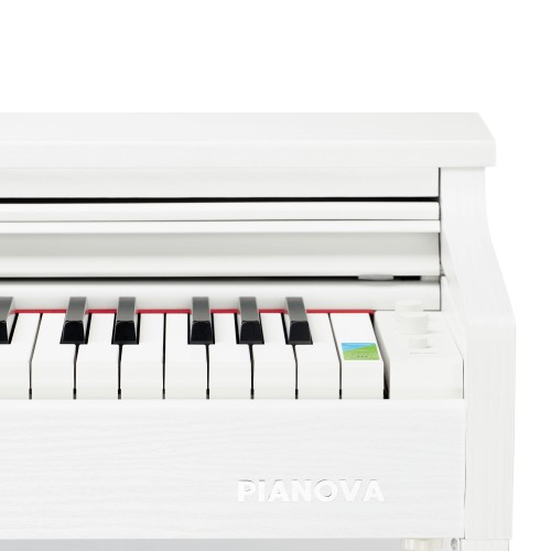 Комплект: Пианино PIANOVA MA-800 WH + Банкетка + Наушники