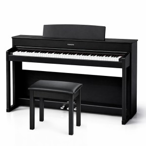 Комплект: Пианино PIANOVA MA-900 BK + Банкетка + Наушники