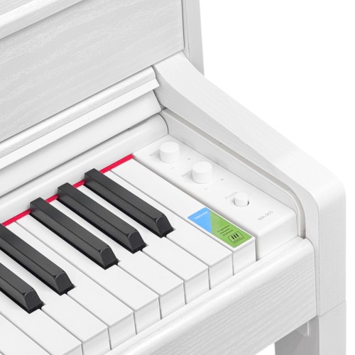Комплект: Пианино PIANOVA MA-900 WH + Банкетка + Наушники