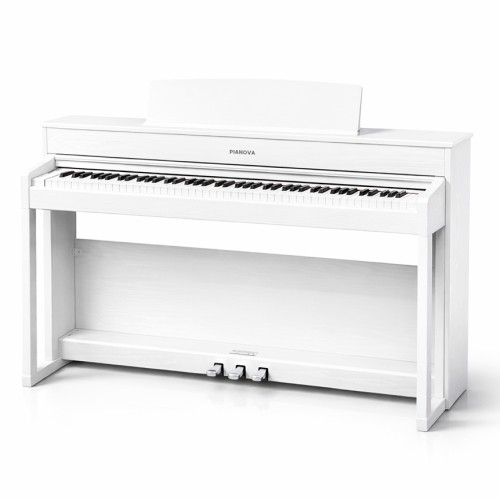 Комплект: Пианино PIANOVA MA-900 WH + Банкетка + Наушники