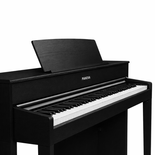 Комплект: Пианино PIANOVA MA-910 BK + Банкетка + Наушники